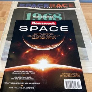 SPACE NEWSWEEK MAGAZINE NOV. 18, 2014. Plus bonus 2018  Space Newspaper Inserts!